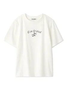 SNIDEL ロゴTシャツ