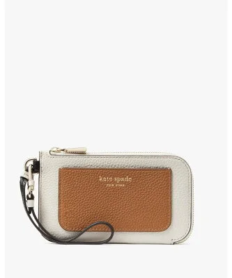 kate spade new york アヴァ カラーブロックド コイン カード ケース リスレット