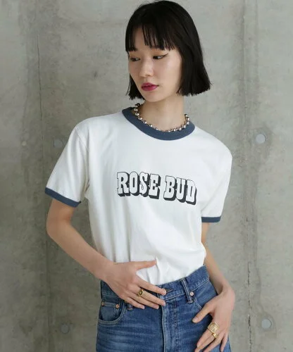 ROSE BUD RB RINGER Tシャツ