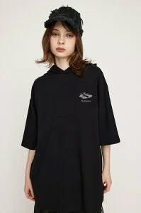 SLY OVER SIZE HOODED Tシャツ