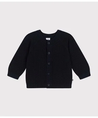 PETIT BATEAU コットンニットカーディガン