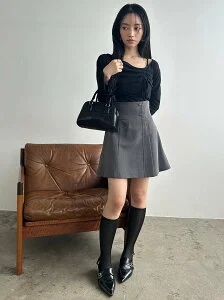 SNIDEL プリーツスカショーパン
