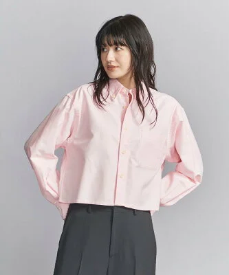 UNITED ARROWS コットンブレンドOX ショートシャツ