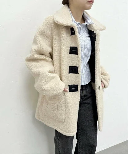 U by SPICK&SPAN 【DUNST/ダンスト】 UNISEX REVERSIBLE SHEARING JK