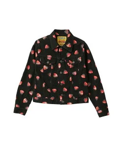 HYSTERIC GLAMOUR SKULL BERRY柄 コンパクトジャケット