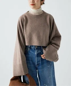 VERMEIL par iena Pure merino wool ショートプルオーバー