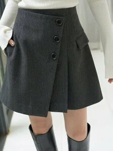 SNIDEL ラップミニスカート