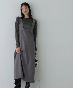 N. Natural Beauty Basic バックル付きジャンパースカート《S Size Line》