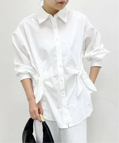 U by SPICK&SPAN ノットオーバーシャツ
