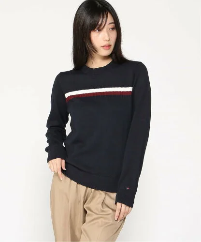 TOMMY HILFIGER グローバルストライプセーター