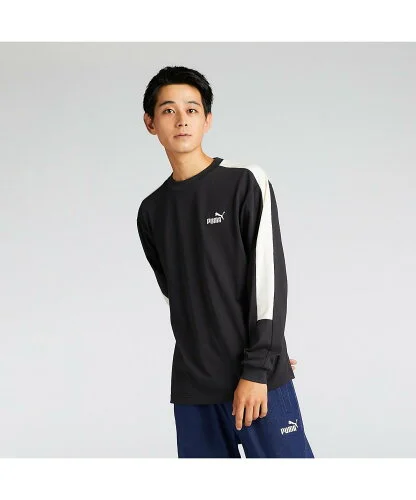 PUMA メンズ CORE HERITAGE MX 長袖 Tシャツ