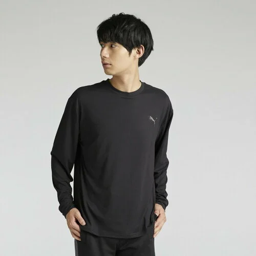 PUMA メンズ トレーニング トレイン エッジ 長袖 Tシャツ