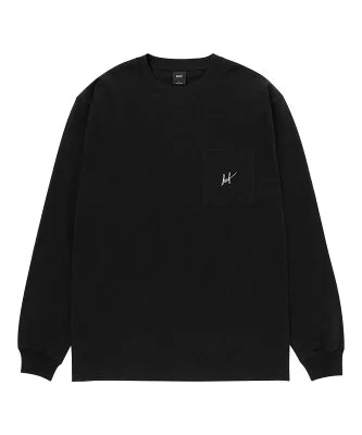 HUF SCRIPT POCKET LS TEE / HUF ハフ ロンT