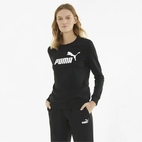 PUMA ウィメンズ ESS ロゴ クルースウェット