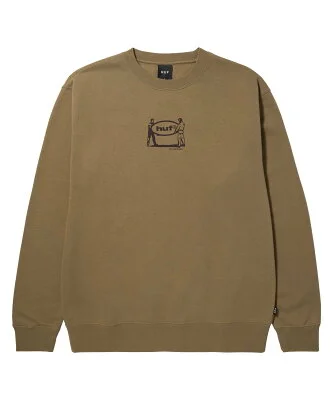 HUF RELOCATION CREWNECK / HUF ハフ スウェット