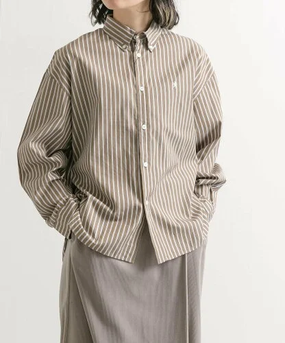 URBAN RESEARCH DOORS GYMPHLEX MTS SHORT B.D. SHIRTS Long-Sleeve