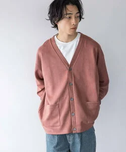 【SALE／30%OFF】LOWRYS FARM カットスウェードカーディガン ローリーズファーム トップス カーディガン ピンク グレー ベージュ