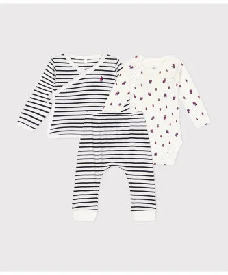 PETIT BATEAU ベビー3点セット