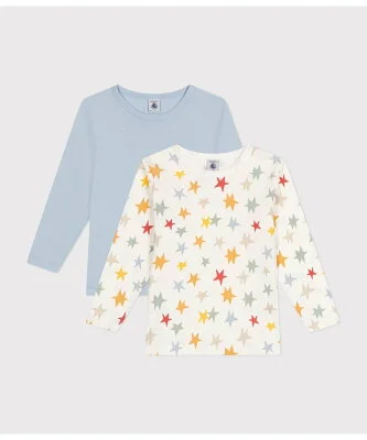 PETIT BATEAU 長袖Tシャツ2枚組