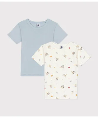 PETIT BATEAU 半袖Tシャツ2枚組