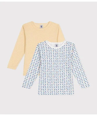 PETIT BATEAU 長袖Tシャツ2枚組