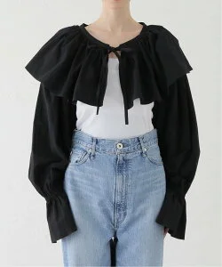 SLOBE IENA papier/パピエ SLOBE別注 Holder blouse