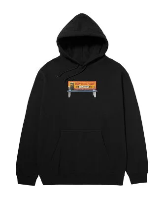 HUF BAIL BONDS P/O HOODIE / HUF ハフ パーカー ハフ トップス パーカー・フーディー ブラック【送料無料】