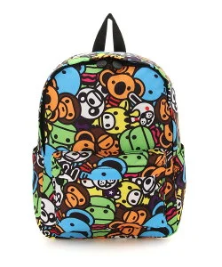 A BATHING APE MILO ALL SAFARI MEDIUM BACKPACK ア ベイシング エイプ バッグ リュック・バックパック【送料無料】