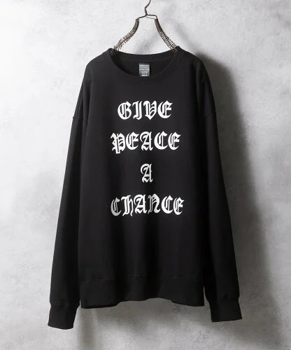 NUMBER (N)INE GIVE PEACE A CHANCE SWEATSHIRT