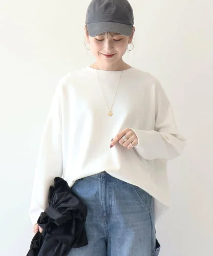 AMERICAN HOLIC ライトポンチコクーンカットプルオーバー