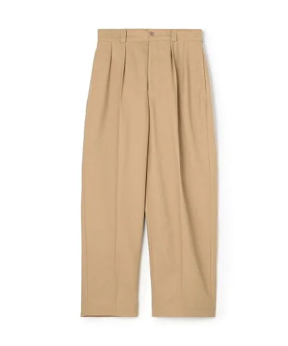 Tangent FRENCH ARMY CHINO コットンツイル ワイドトラウザーズ