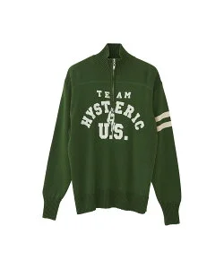 HYSTERIC GLAMOUR TEAM HYSTERIC モーターサイクルセーター