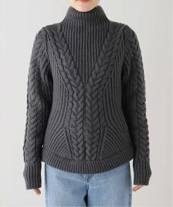 IENA NINA RICCI/ニナ リッチ CABLE KNIT TN ニット 24AMPU005ML0556