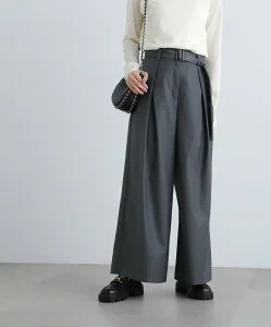 N. Natural Beauty Basic ボリュームワイドパンツ《S Size Line》