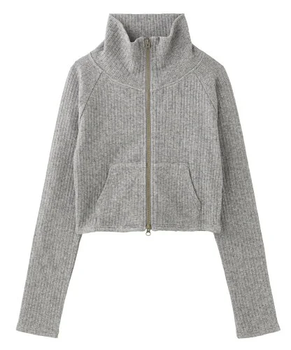 X-girl DOUBLE ZIP UP COMPACT CARDIGAN