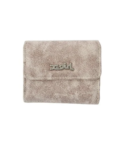 X-girl DISTRESSED FAUX LEATHER MINI WALLET