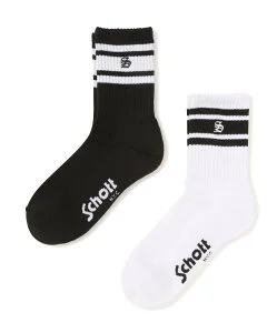 Schott 直営限定/HIGT-SOCKS S/ハイソックス S