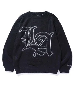 XLARGE OLD ENGLISH MOHAIR CREWNECK KNIT