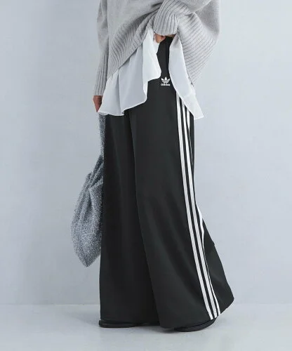 UNITED ARROWS green label relaxing ＜adidas Originals＞ワイドレッグ トラックパンツ