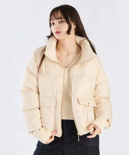 agnes b. WW56 VESTE タフタダウンジャケット