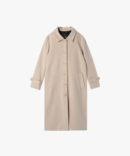 agnes b. WU60 MANTEAU ウールロングコート