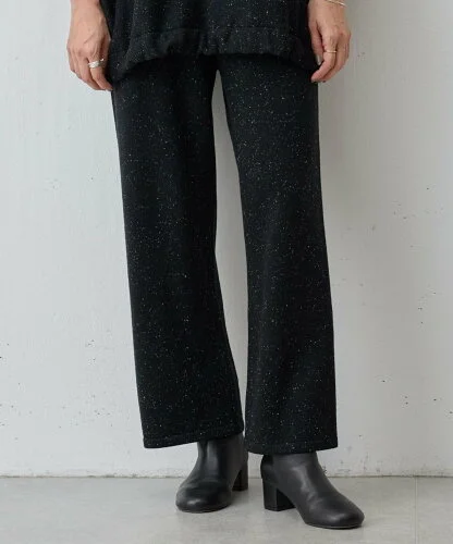 BEARDSLEY ネップニットパンツ