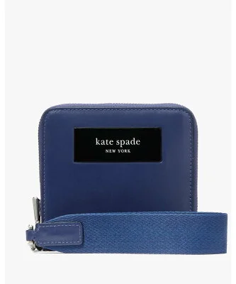 kate spade new york ラベル スモール コンパクト ウェブド リストレット