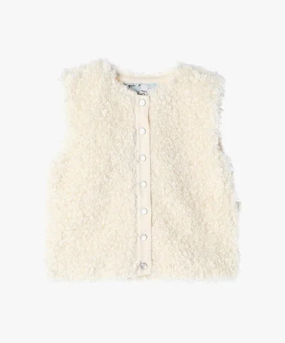agnes b. ENFANT UBR3 L GILET ベビー ジレプレッション