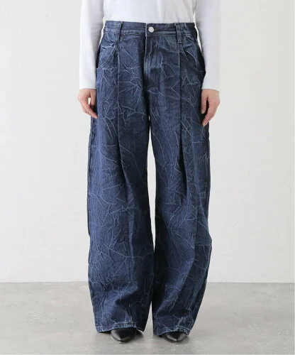 JOINT WORKS NOMANUAL/ノーマニュアル B.D WIDE DENIM PANTS