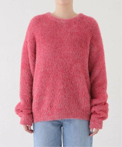 JOINT WORKS NOMANUAL/ノーマニュアル CROPPED HAIRY KNIT