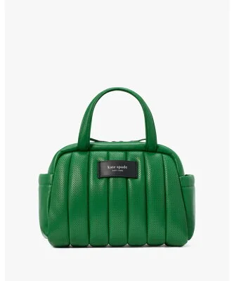 kate spade new york パフド パーフォレーテッド レザー サッチェル