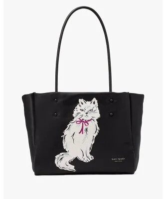 kate spade new york ウィスカーズ クリスタル エンベリッシュド ミディアム エブリシング トート