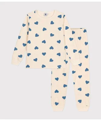 PETIT BATEAU スウェット長袖パジャマ