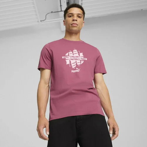 PUMA メンズ マンチェスター シティFC FTBLカルチャー 半袖 Tシャツ